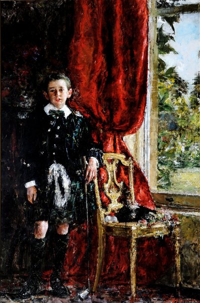The Young Golfer by Antonio Mancini